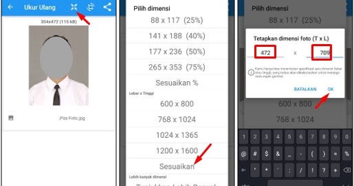 Detail Cara Membuat Pas Foto Di Hp Nomer 22