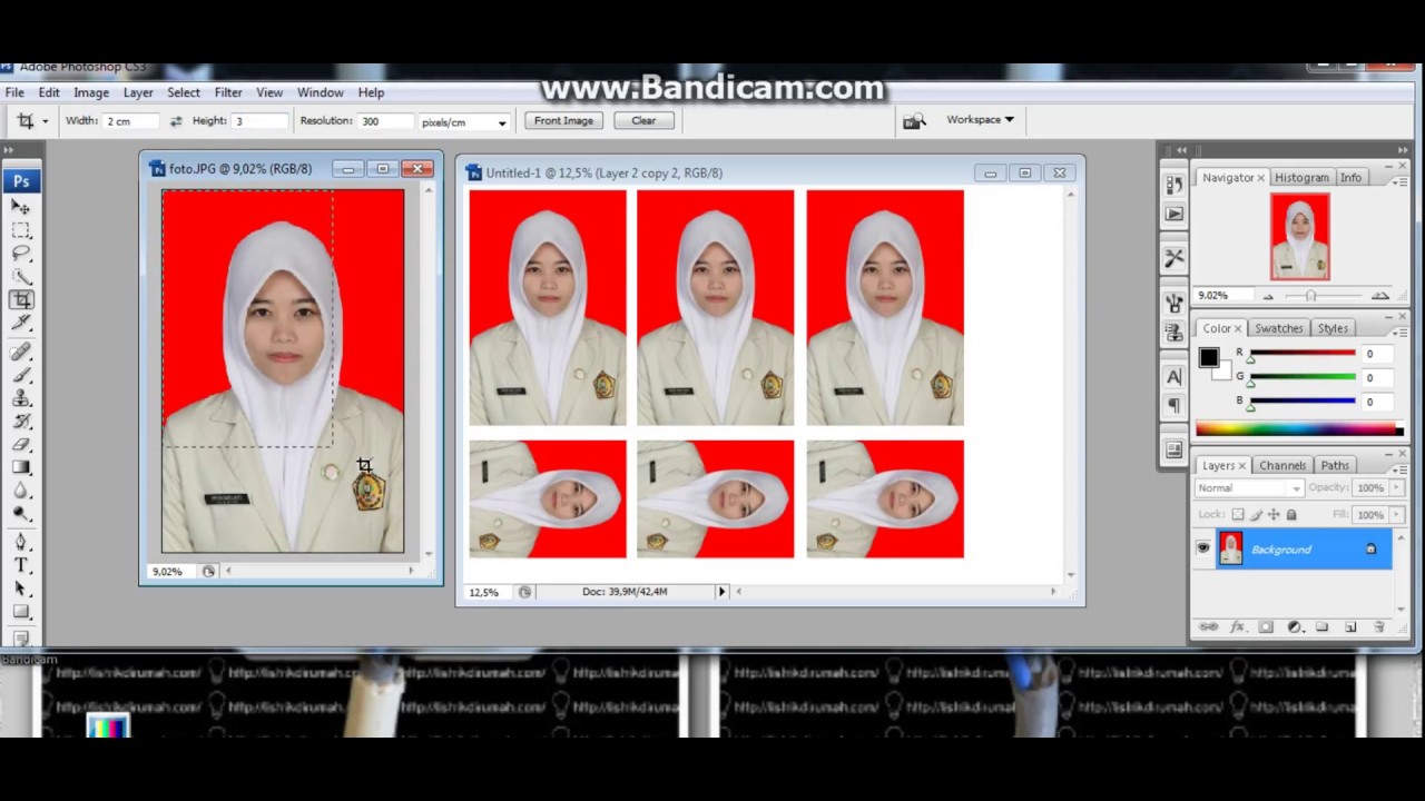 Detail Cara Membuat Pas Foto Di Photoshop Nomer 22