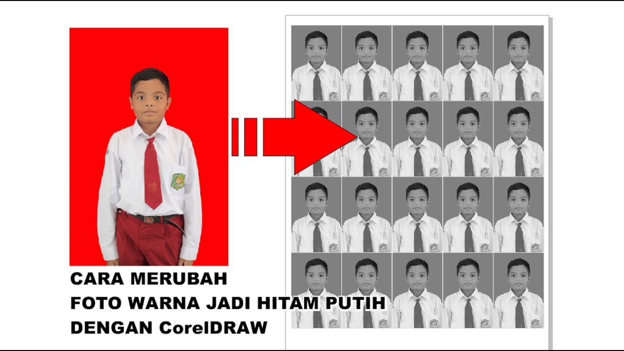 Detail Cara Membuat Pas Foto Hitam Putih Nomer 17