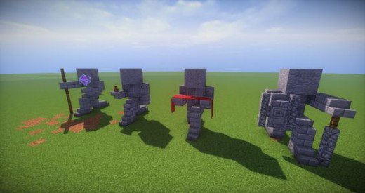 Detail Cara Membuat Patung Di Minecraft Nomer 24