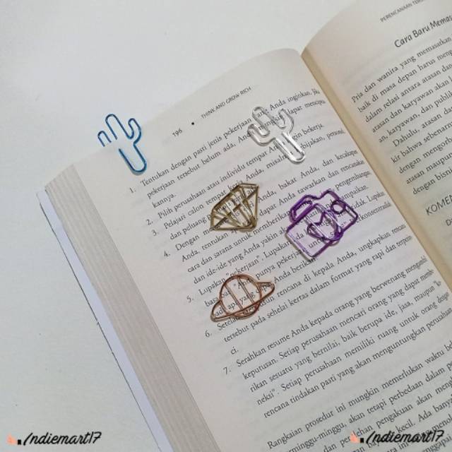 Detail Cara Membuat Pembatas Buku Dari Paper Clip Nomer 19