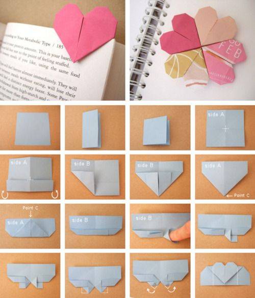 Detail Cara Membuat Penanda Buku Dari Kertas Origami Nomer 13