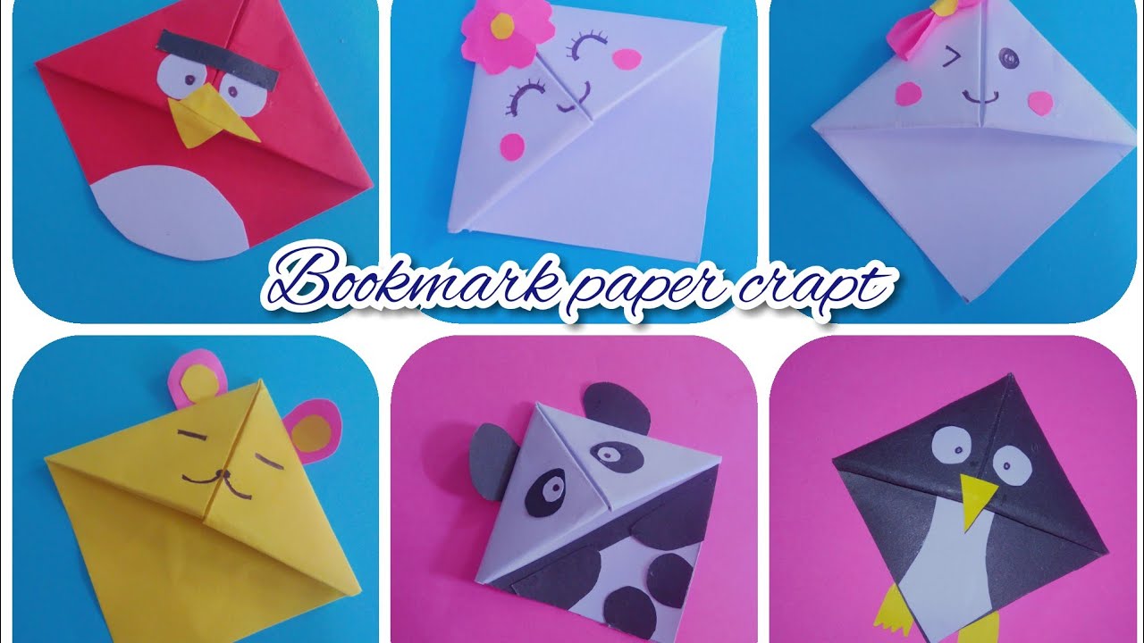 Detail Cara Membuat Penanda Buku Dari Kertas Origami Nomer 3