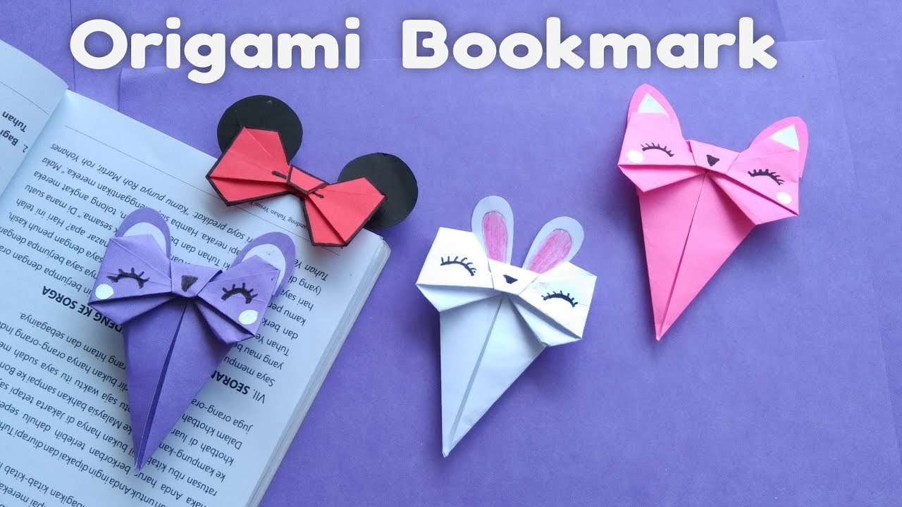 Detail Cara Membuat Penanda Buku Dari Kertas Origami Nomer 5