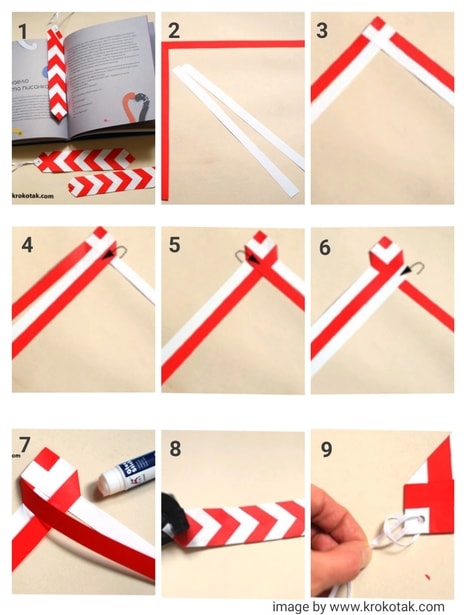 Detail Cara Membuat Penanda Buku Dari Kertas Origami Nomer 7
