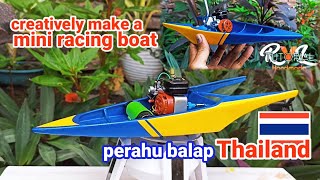 Detail Cara Membuat Perahu Ketinting Mini Nomer 5
