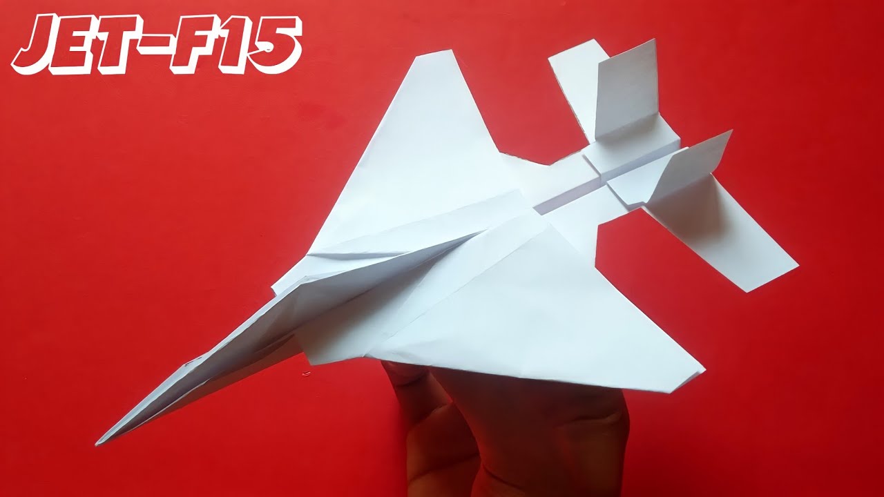 Detail Cara Membuat Pesawat Dari Kertas Nomer 4