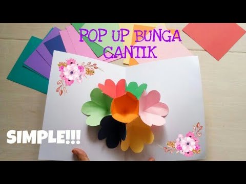 Detail Cara Membuat Pop Up Bunga Nomer 5