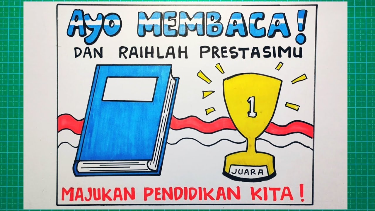 Detail Cara Membuat Poster Di Buku Gambar Nomer 10