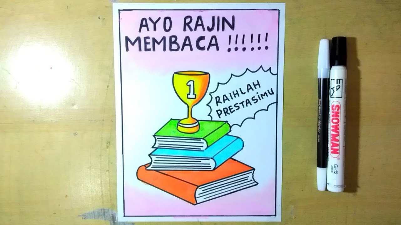 Detail Cara Membuat Poster Di Buku Gambar Nomer 29