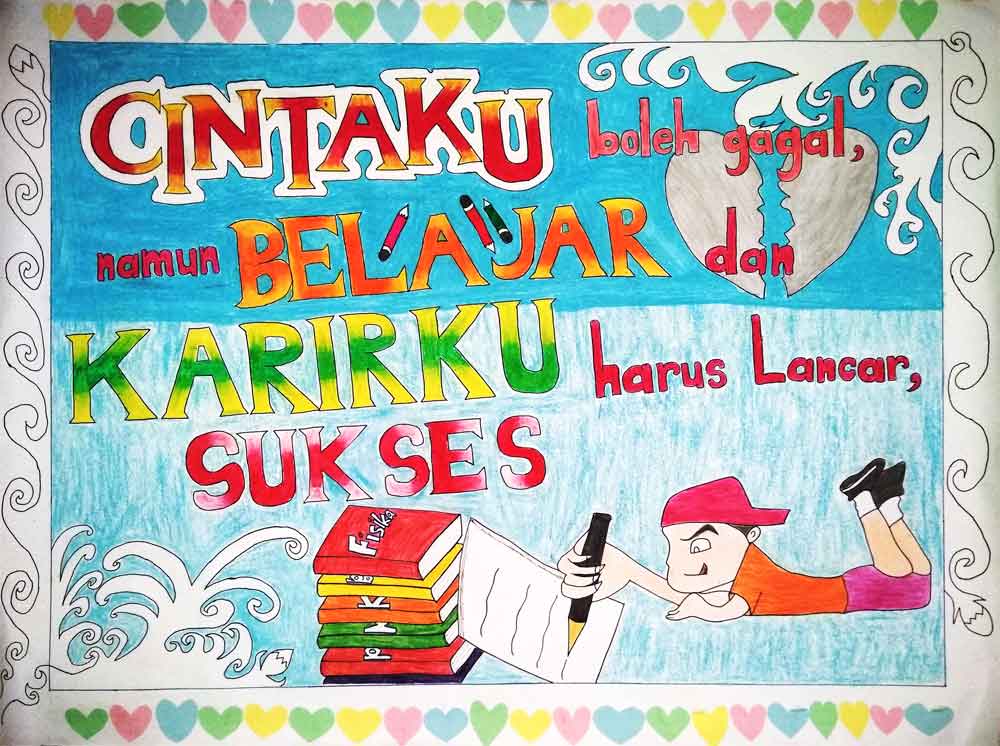 Detail Cara Membuat Poster Di Buku Gambar Nomer 36