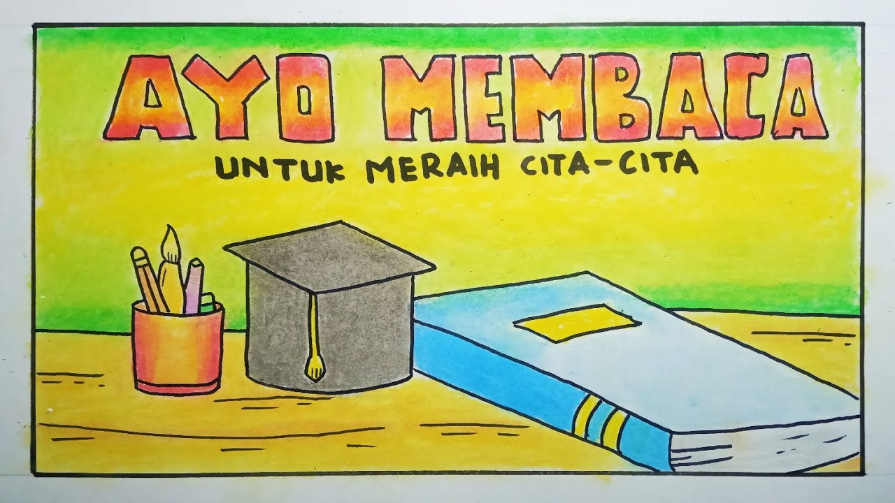 Detail Cara Membuat Poster Di Buku Gambar Nomer 5