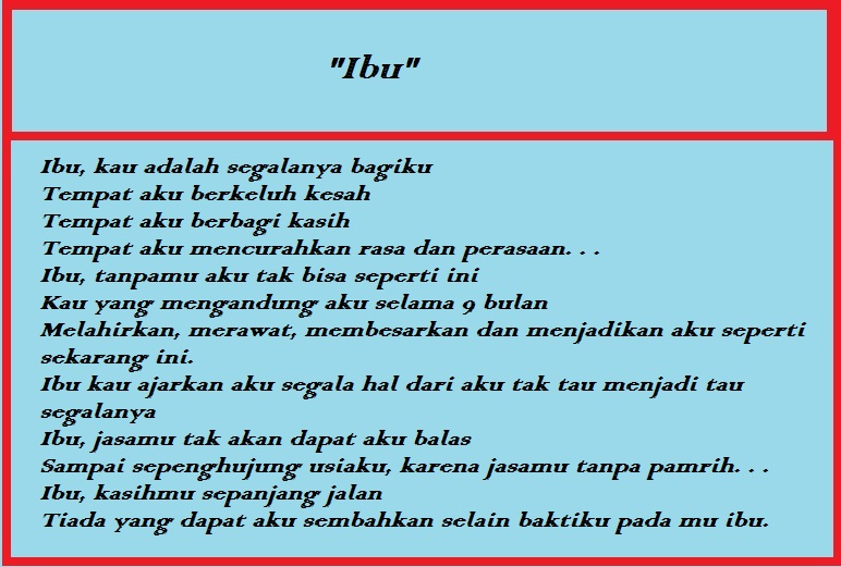Detail Cara Membuat Puisi Dan Contohnya Nomer 49