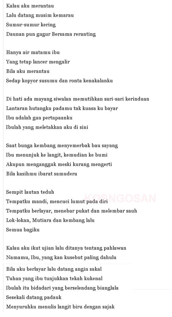 Detail Cara Membuat Puisi Tentang Ibu Nomer 24