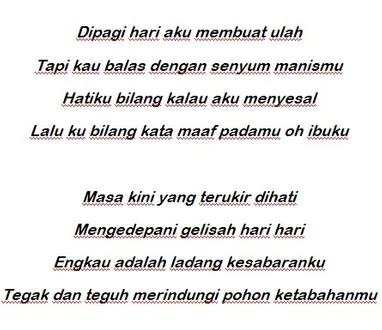 Detail Cara Membuat Puisi Tentang Ibu Nomer 45