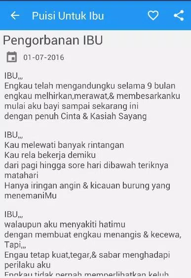 Detail Cara Membuat Puisi Tentang Ibu Nomer 46