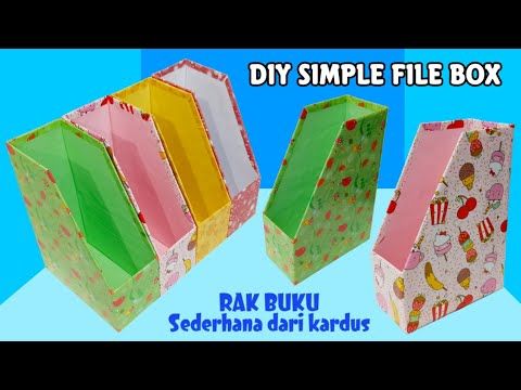 Detail Cara Membuat Rak Buku Dari Kardus Yang Mudah Nomer 41