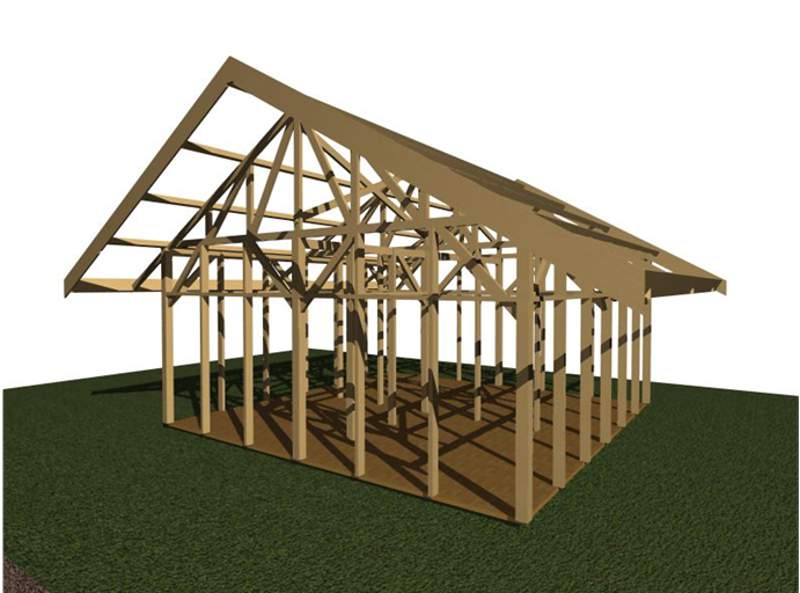 Detail Cara Membuat Rangka Rumah Kayu Nomer 6