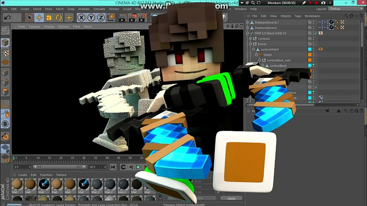 Detail Cara Membuat Render Minecraft Di Blender Nomer 2