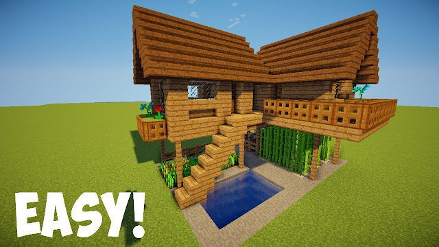 Detail Cara Membuat Rumah Bagus Di Minecraft Nomer 40