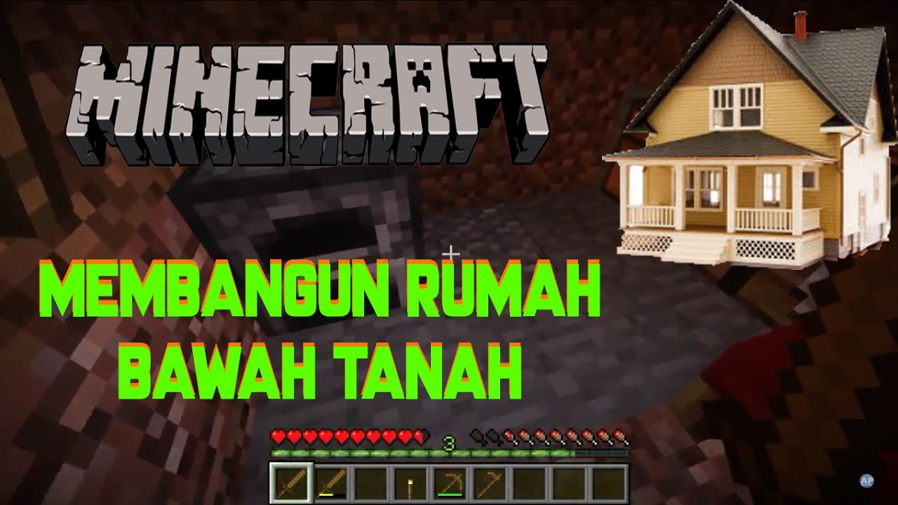 Detail Cara Membuat Rumah Bawah Tanah Di Minecraft Nomer 15