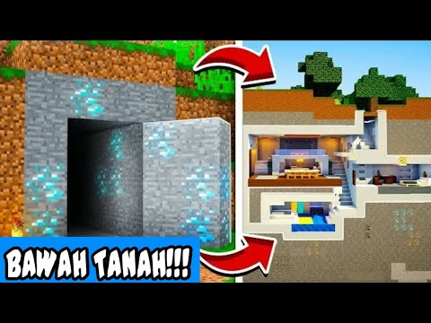 Detail Cara Membuat Rumah Bawah Tanah Di Minecraft Nomer 3