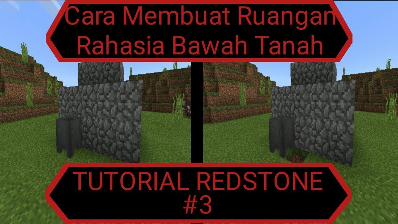 Detail Cara Membuat Rumah Bawah Tanah Di Minecraft Nomer 31