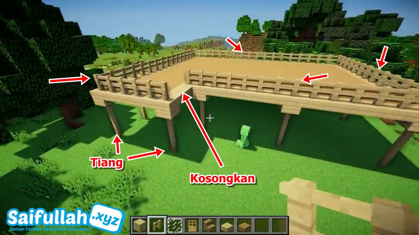 Detail Cara Membuat Rumah Bawah Tanah Di Minecraft Nomer 37