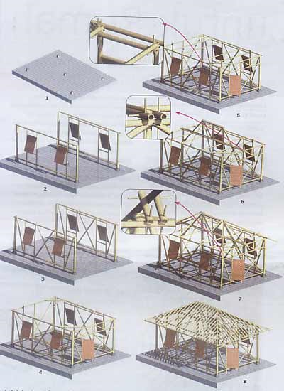 Detail Cara Membuat Rumah Dari Bambu Nomer 39