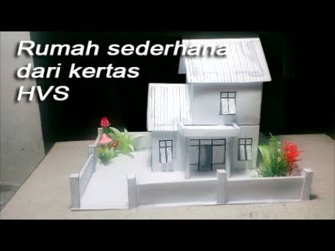 Detail Cara Membuat Rumah Dari Kertas Nomer 11