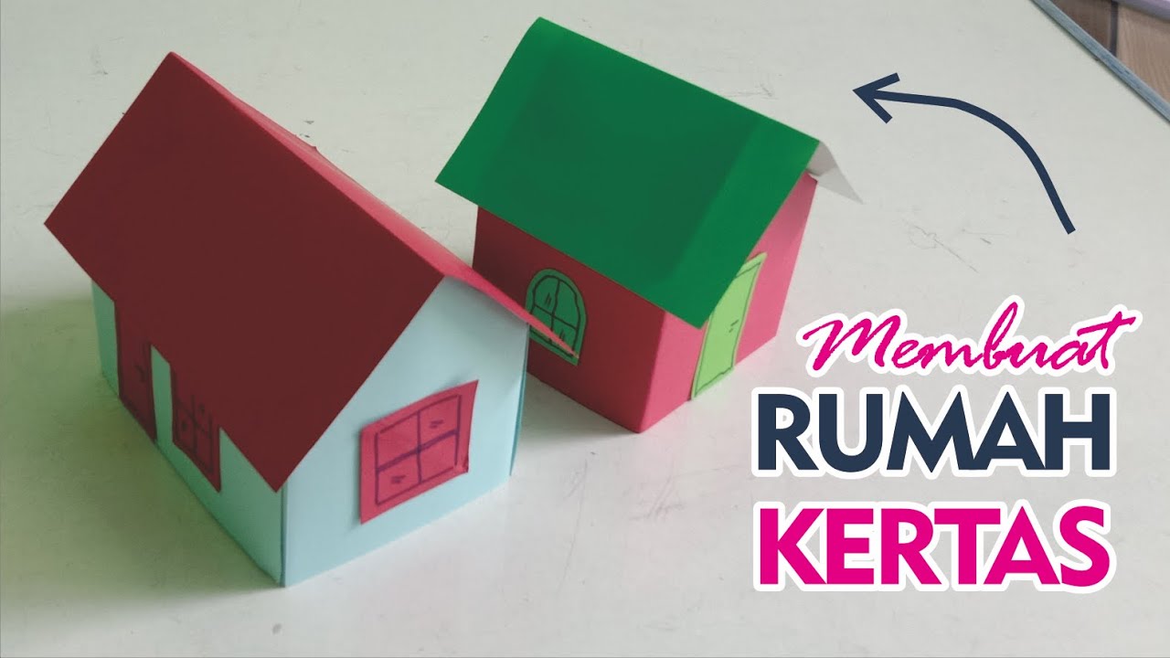 Detail Cara Membuat Rumah Dari Kertas Nomer 3