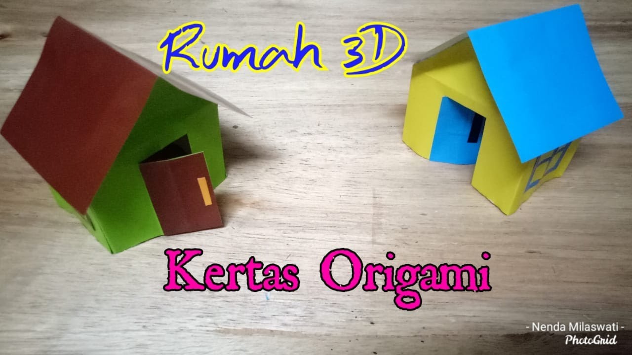 Detail Cara Membuat Rumah Dari Kertas Nomer 21