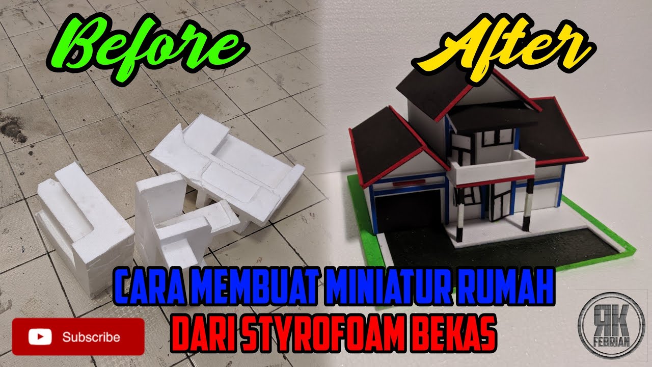 Detail Cara Membuat Rumah Dari Styrofoam Nomer 5