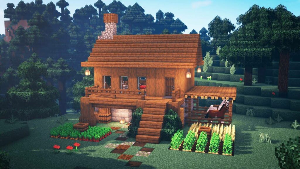 Detail Cara Membuat Rumah Di Minecraft Nomer 38