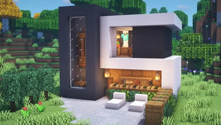 Detail Cara Membuat Rumah Di Minecraft Nomer 10