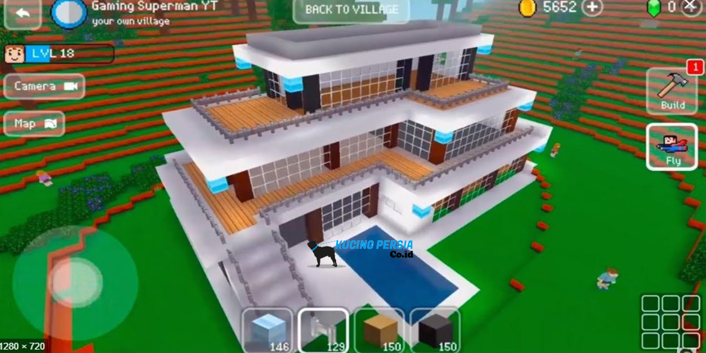 Detail Cara Membuat Rumah Di Mini Block Craft Nomer 22