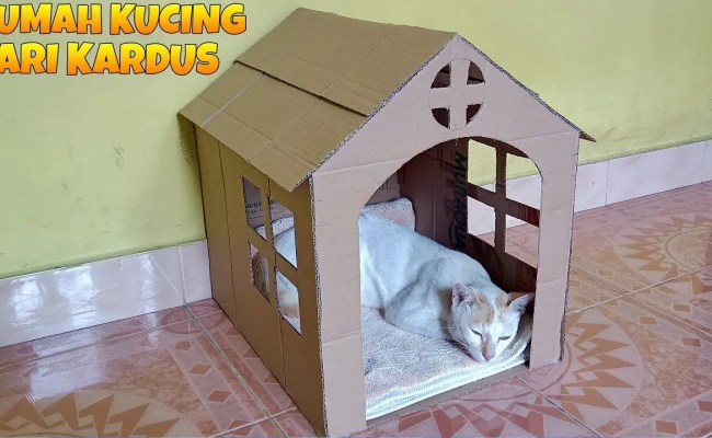 Detail Cara Membuat Rumah Kucing Dari Baju Bekas Nomer 8