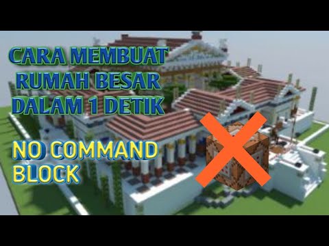 Detail Cara Membuat Rumah Mewah Di Minecraft Dengan Command Block Nomer 28