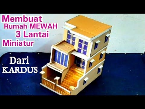 Detail Cara Membuat Rumah Tingkat Dari Kardus Nomer 14