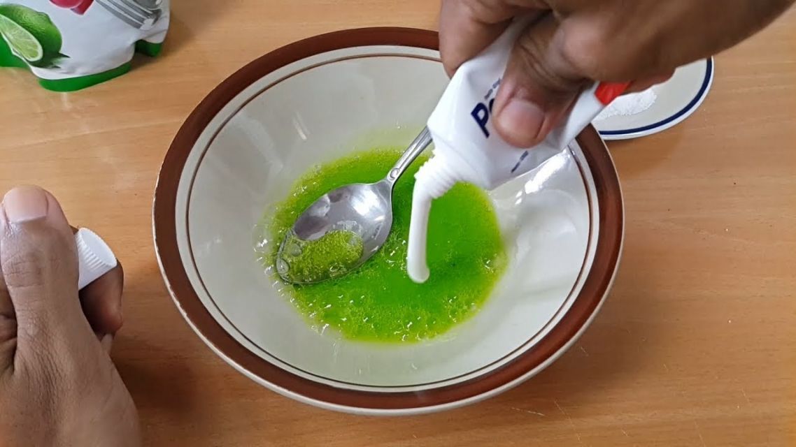 Detail Cara Membuat Slime Dengan 2 Bahan Yang Ada Di Rumah Nomer 11