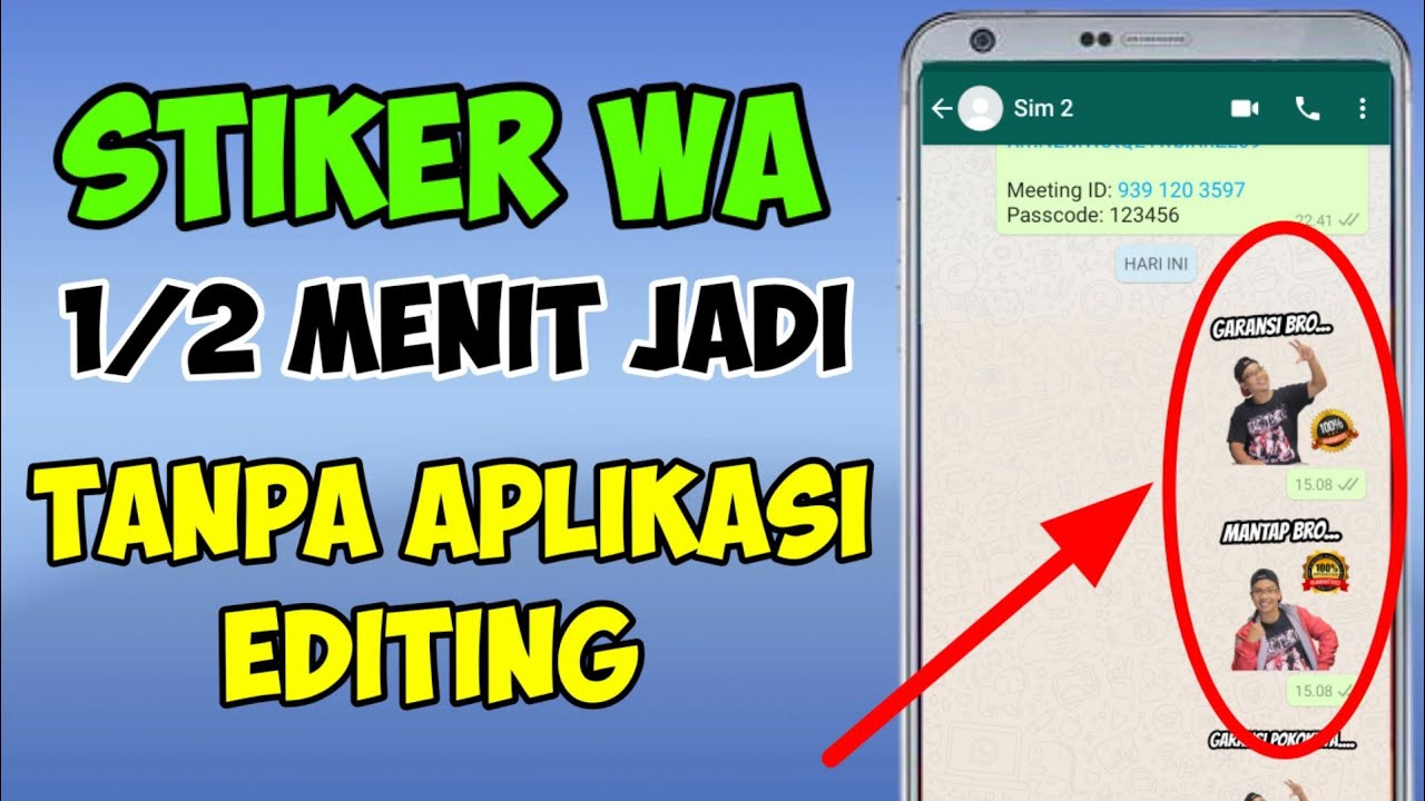 Detail Cara Membuat Stiker Wa Dengan Foto Sendiri Nomer 16