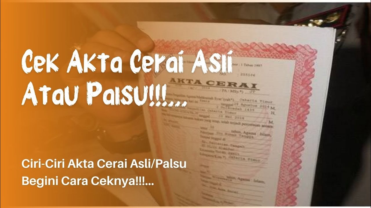 Detail Cara Membuat Surat Cerai Palsu Nomer 10