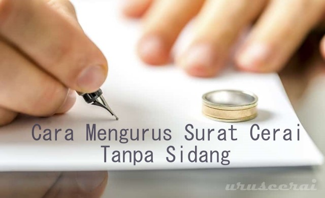 Detail Cara Membuat Surat Cerai Sendiri Nomer 8