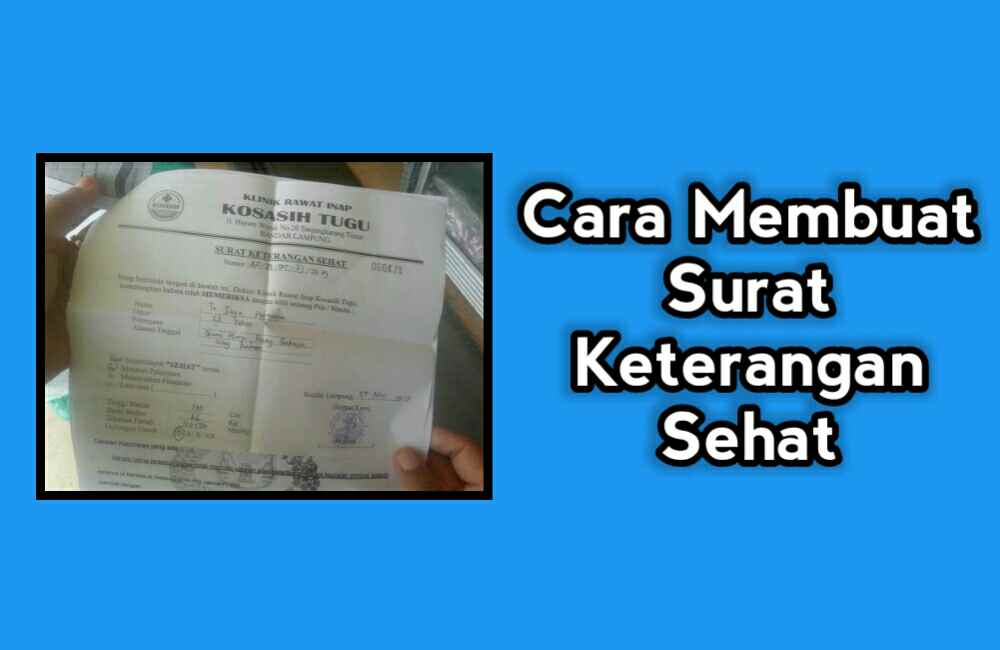 Detail Cara Membuat Surat Dokter Sendiri Nomer 26