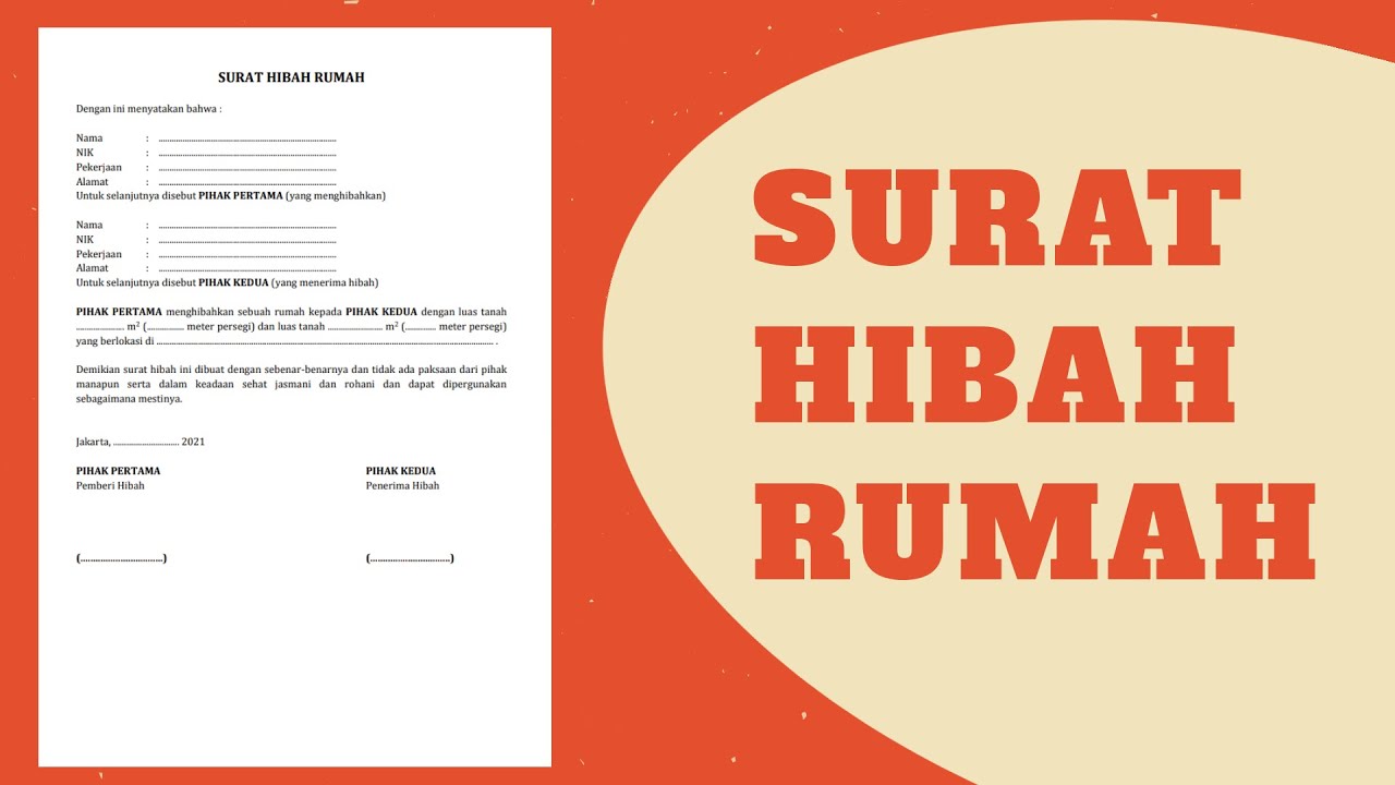 Detail Cara Membuat Surat Hibah Tanah Nomer 29