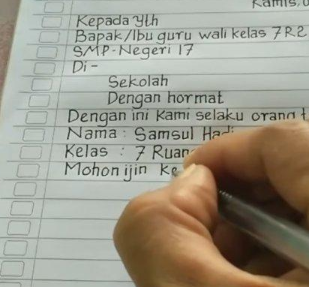 Detail Cara Membuat Surat Izin Nomer 20