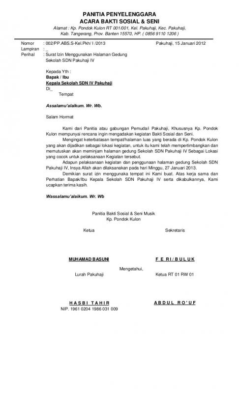 Detail Cara Membuat Surat Izin Komunitas Nomer 3