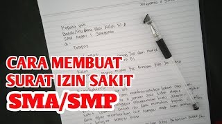 Detail Cara Membuat Surat Izin Sakit Nomer 38