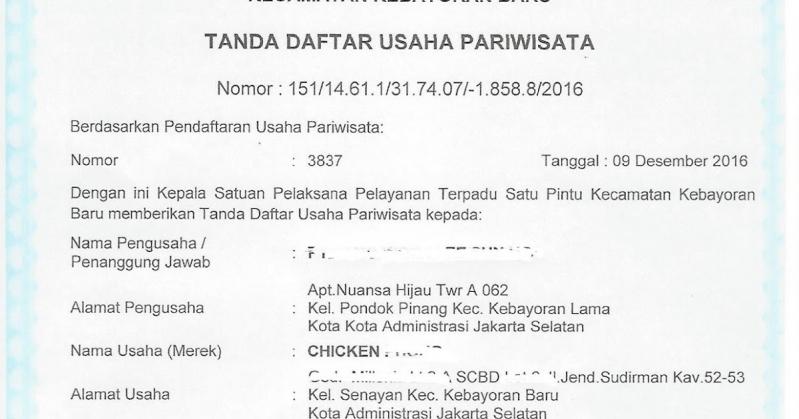 Detail Cara Membuat Surat Izin Tempat Usaha Nomer 10