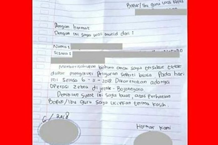 Download Cara Membuat Surat Izin Tidak Masuk Sekolah Nomer 17